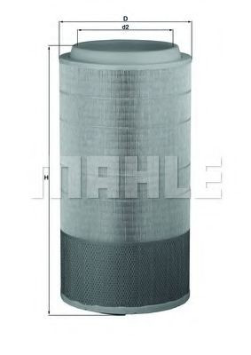 Елемент повітряного фільтра Mahle Original LX3155 ціна, від 72.38 USD